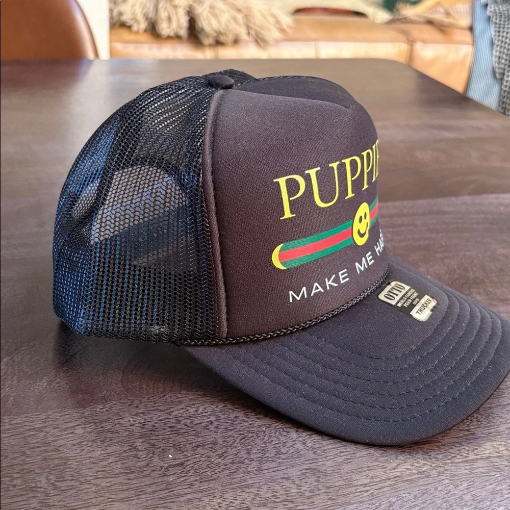 OTTO Puppies Make Me Happy Trucker Hat
